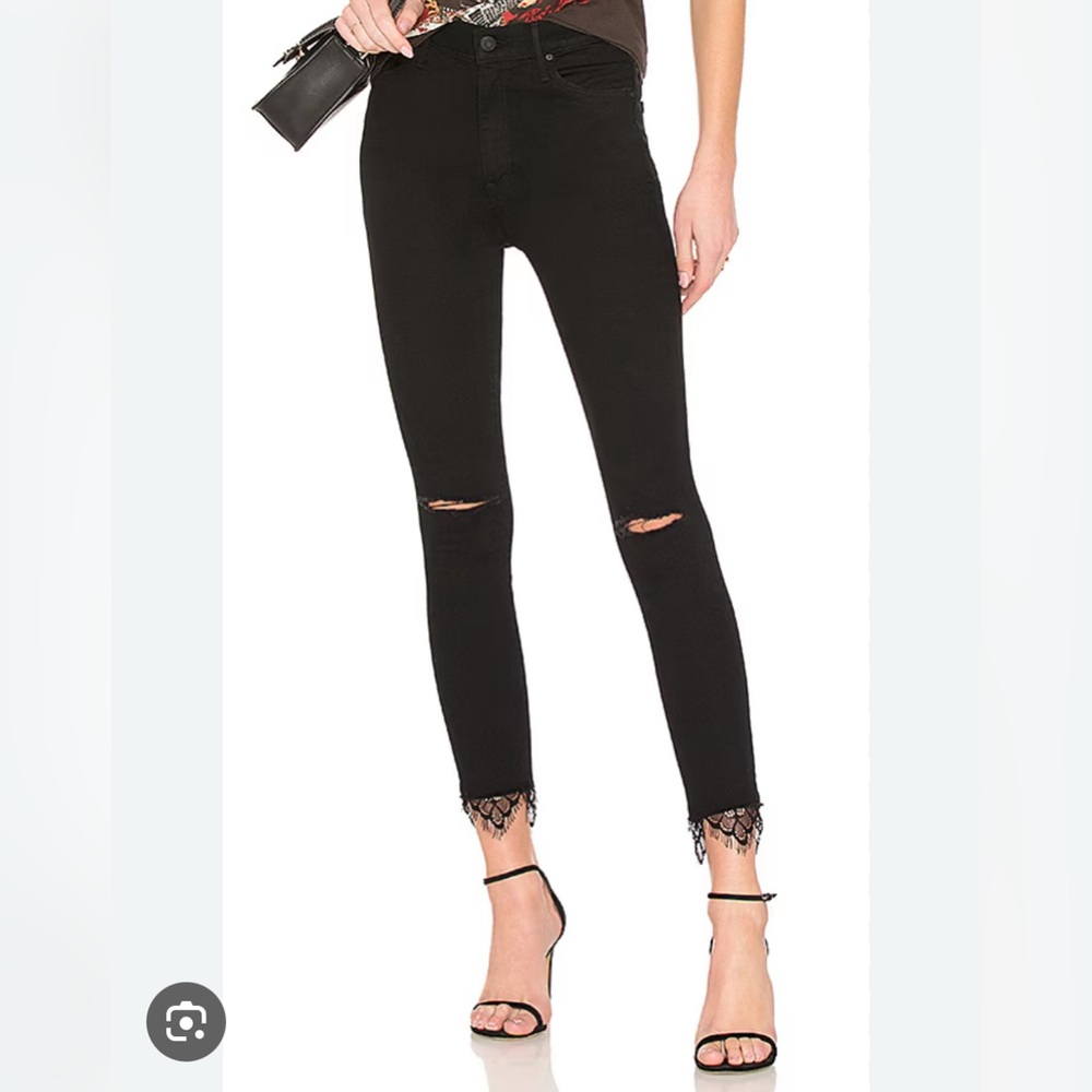 Women’s Mother The Swooner Dagger Ankle Fray jeans